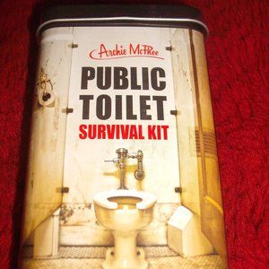 Public Toilet Survival Kit NEW